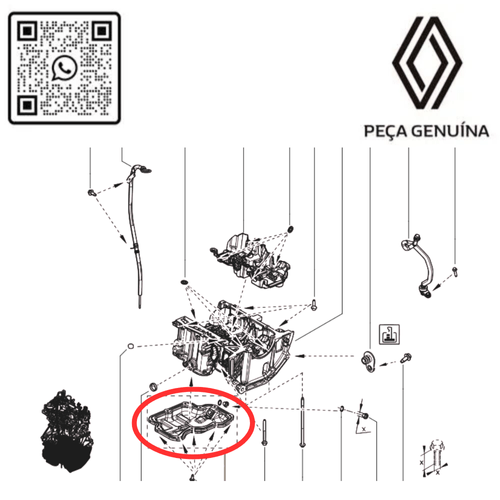 111116195R  CARTER DO MOTOR H5D 1.0 12V KARDIAN  RN 16195R -5-